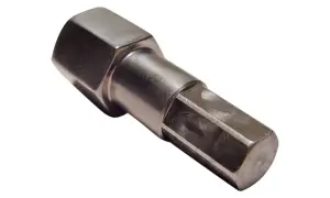 Metalowy bit imbusowy, idealny jako klucz do akumulatora.