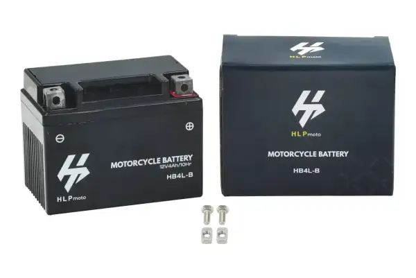 Akumulator motocyklowy HLPmoto HB4L-B 12V 4Ah. Idealny wybór, jeśli zastanawiasz się, jaki akumulator do motocykla 125.
